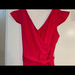 Antonio Melani Red Jumpsuit